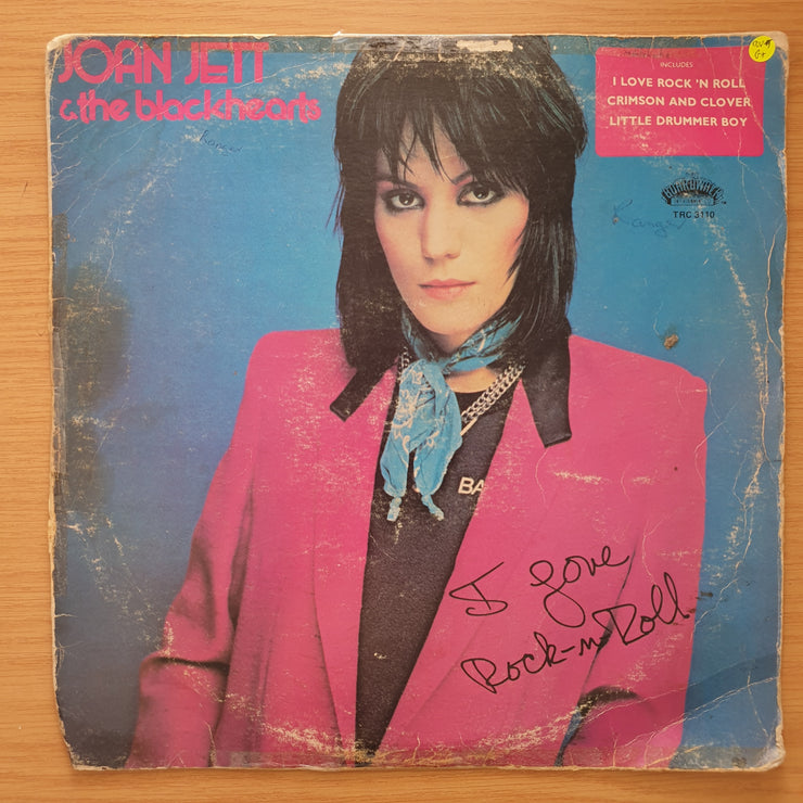 Joan Jett & The Blackhearts ‎– I Love Rock 'N Roll - Vinyl LP Record - Good+ Quality (G+) (gplus)
