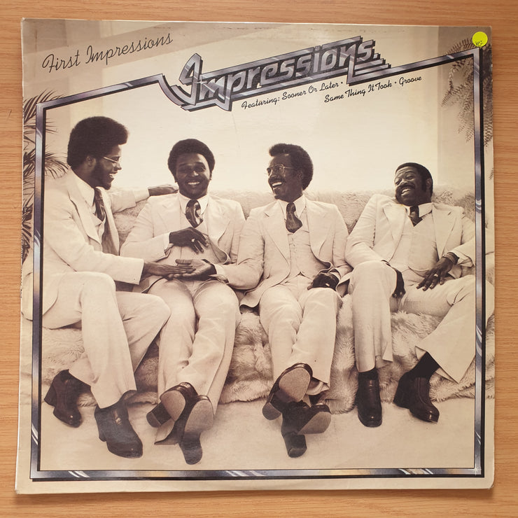 Impressions – First Impressions -  Vinyl LP Record - Very-Good Quality (VG)  (verry)