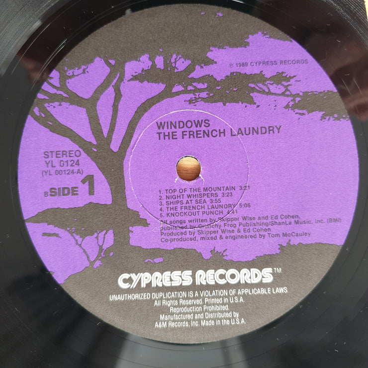 Windows – The French Laundry – Vinyl LP Record - Very-Good+ Quality (VG+) (verygoodplus)