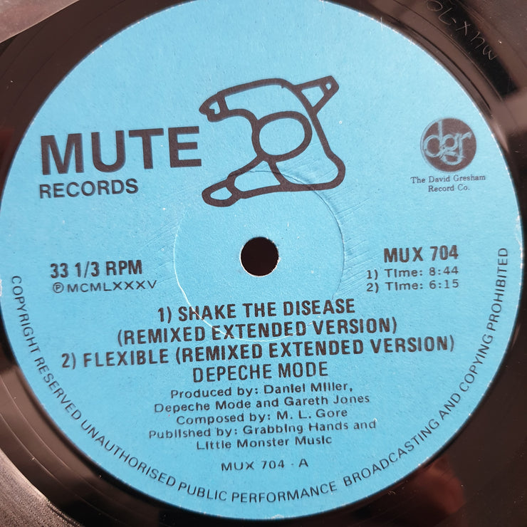 Depeche Mode – Shake The Disease  - Vinyl LP Record - Very-Good- Quality (VG-) (minus)