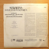 Strauss - Polkas & Overtures -  Vinyl LP Record - Very-Good Quality (VG)  (verry)