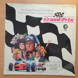 Grand Prix (Original Motion Picture Soundtrack) -  Maurice Jarre - MGM Studio Orchestra – Vinyl LP Record - Very-Good Quality (VG)  (verry)