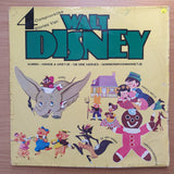 Walt Disney - 4 Oorspronklike Stories – Vinyl LP Record - Very-Good Quality (VG)  (verry)