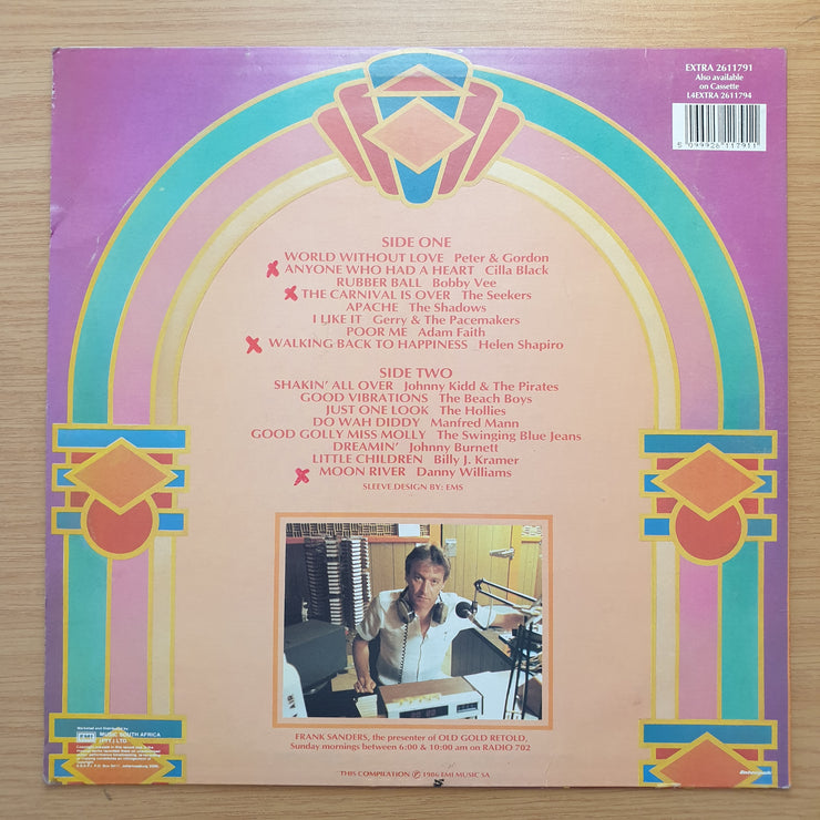 702 - Old Gold Retold with Frank Sanders ‎– Vinyl LP Record - Very-Good Quality (VG)  (verry)