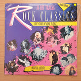 Rock Classics - 34 Hit Tracks - Original Artists - Double Vinyl LP Record - Good+ Quality (G+) (gplus)