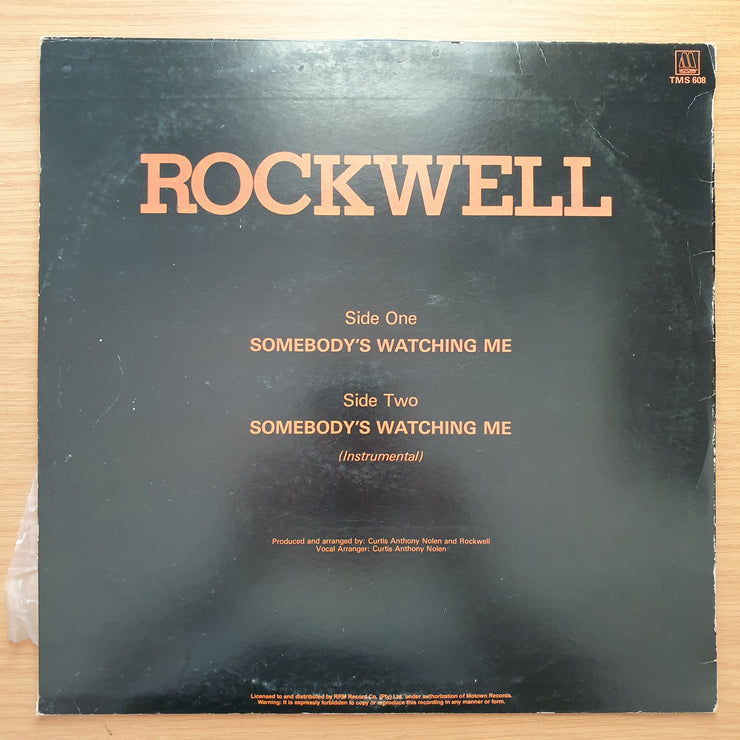 Rockwell – Somebody's Watching Me - Vinyl LP Record - Very-Good+ Quality (VG+) (verygoodplus)