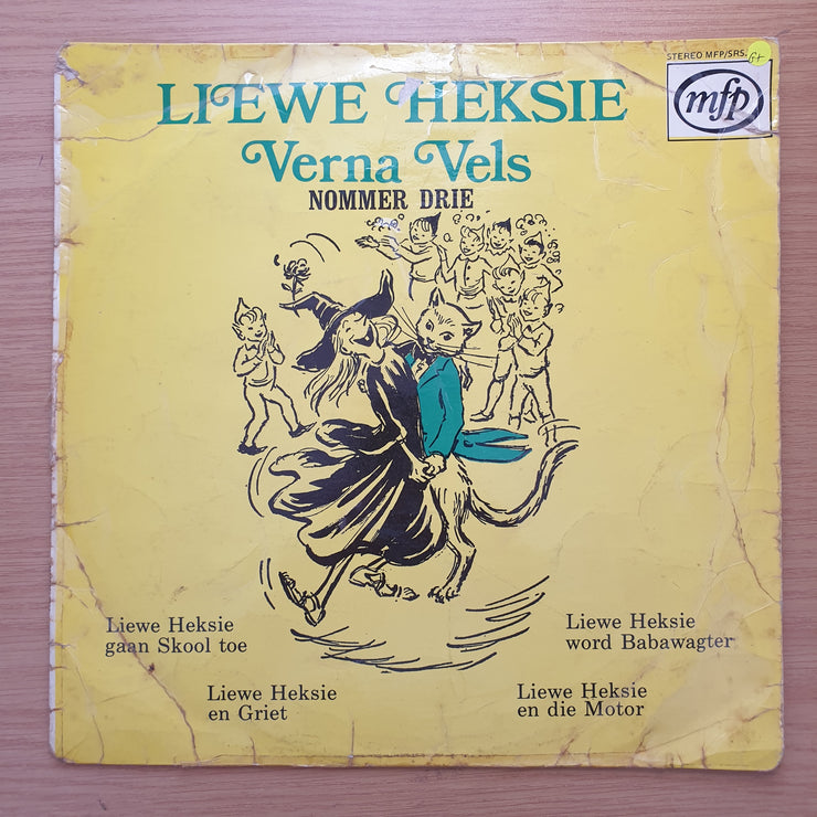 Liewe Heksie - Verna Vels - Nommer Drie  - Vinyl LP Record - Good+ Quality (G+) (gplus)