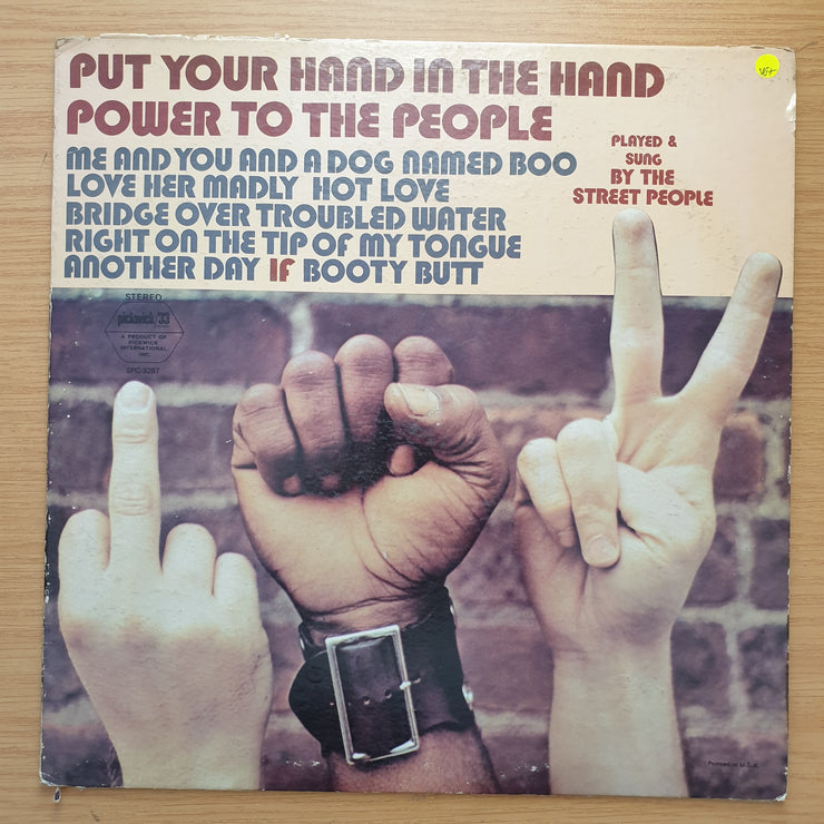 The Street People – Put Your Hand In The Hand - Vinyl LP Record - Very-Good+ Quality (VG+) (verygoodplus)