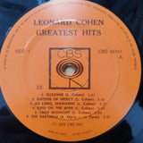 Leonard Cohen – Greatest Hits ‎(Israel Pressing) – Vinyl LP Record - Very-Good+ Quality (VG+) (verygoodplus)