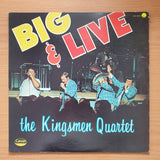 Kingsmen Quartet – Big And Live - Vinyl LP Record - Very-Good+ Quality (VG+) (verygoodplus)