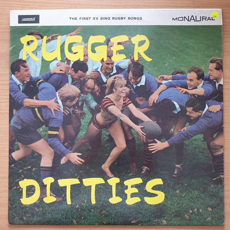 Rugger Ditties - The First XV -Sing Rugby Songs - Vinyl LP Record - Very-Good+ Quality (VG+) (verygoodplus)