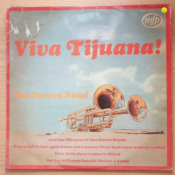 The Torero Band ‎– Viva Tijuana! - Vinyl LP Record - Very-Good+ Quality (VG+)