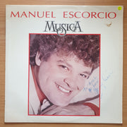 Manuel Escorcio - Musica - Autographed - Vinyl LP Record - Very-Good+ Quality (VG+)