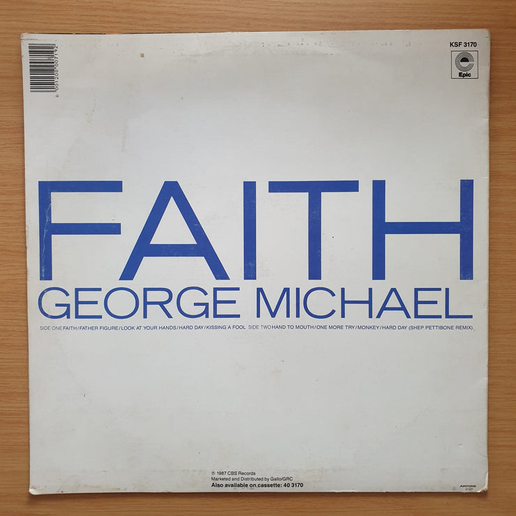 George Michael – Faith - Vinyl LP Record - Very-Good+ Quality (VG+) (verygoodplus)