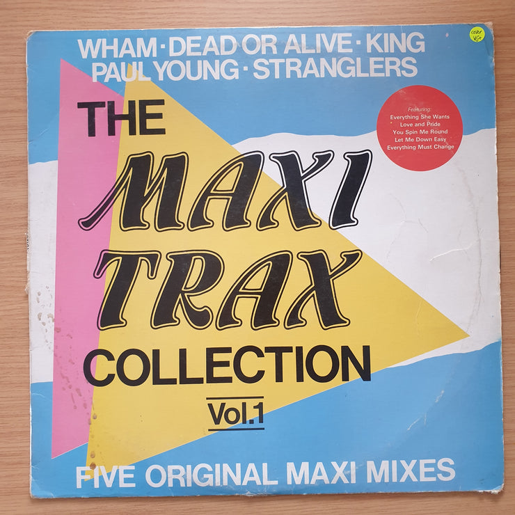 Maxi Trax Collection (Dead or Laive, Stranglers....) ‎– Five Original Maxi Maxis -  Vinyl LP Record  (VG+)