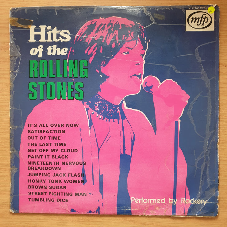 Hits of the Rolling Stones performed by Rockery - Vinyl LP Record  - Good Quality (G) (goood)