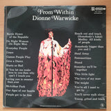 Dionne Warwicke – From Within - Double Vinyl LP Record - Very-Good+ Quality (VG+) (verygoodplus)