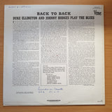 Duke Ellington & Johnny Hodges – Back To Back (Duke Ellington And Johnny Hodges Play The Blues) - Vinyl LP Record - Very-Good+ Quality (VG+) (verygoodplus)