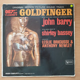 Goldfinger (Original Motion Picture Soundtrack) - John Barry – Vinyl LP Record - Very-Good+ Quality (VG+) (verygoodplus)