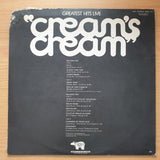 Cream – Cream's Cream Greatest Hits Live (Rhodesia/Zimbabwe) - Double Vinyl LP Record - Very-Good+ Quality (VG+) (verygoodplus)
