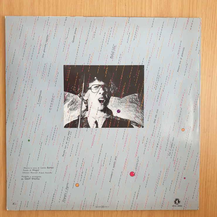 Lucio Battisti – Una Giornata Uggiosa - Vinyl LP Record - Very-Good+ Quality (VG+) (verygoodplus)