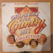 The Greatest Ever Country Hit Collection - 36 All Time Country Hits - Double Vinyl LP Record - Good+ Quality (G+) (gplus)
