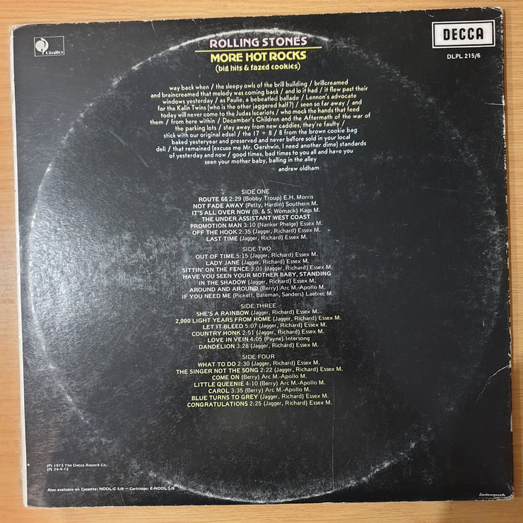 Rolling Stones - More Hot Rocks - Vinyl LP Record - Very-Good+ Quality (VG+) (verygoodplus)