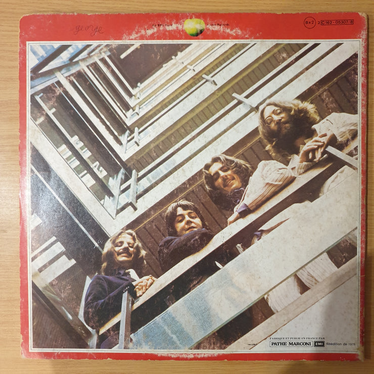 Beatles – 1962-1966 - Rare Limited Edition, Reissue, Red, Translucent (France Pressing) - Vinyl LP Record - Very-Good+ Quality (VG+) (verygoodplus)