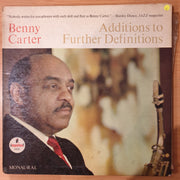 Benny Carter – Additions To Further Definitions - Vinyl LP Record  - Good Quality (G) (goood)