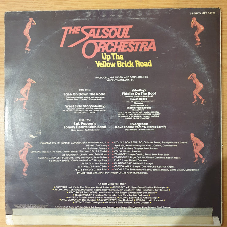 The Salsoul Orchestra - Up the Yellow Brick Road - Vinyl LP Record - Good+ Quality (G+) (gplus)