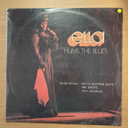 Ella Fitzgerald, The Delta Rhythm Boys, The Ink Spots, Ray Charles – Ella Hums The Blues - Vinyl LP Record - Good+ Quality (G+) (gplus)