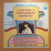 Ray McKenzie And His Orchestra – Remember When Vol.1 -  Count Basie's And Duke Ellington's Greatest Hits - Vinyl LP Record - Very-Good+ Quality (VG+) (verygoodplus)