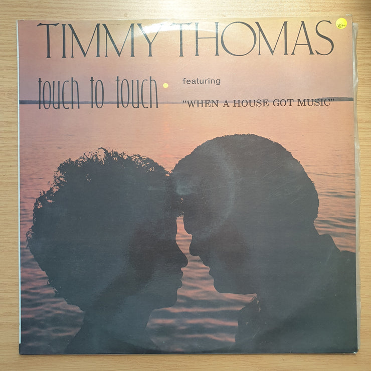Timmy Thomas – Touch To Touch - Vinyl LP Record - Very-Good+ Quality (VG+) (verygoodplus)