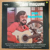 Liam Macguire - Irish Favourites - Autographed - Vinyl LP Record - Very-Good+ Quality (VG+) (verygoodplus)