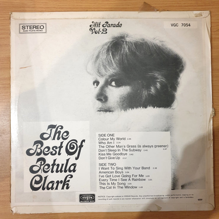 Petula Clark - The Best of Petula Clark Hit Parade - Vol 2 - Vinyl LP Record  (VG+)