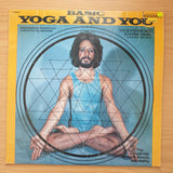 Mark Becker – Basic Yoga And You with Booklet - Vocal Instruction to Indian Music – Vinyl LP Record - Very-Good+ Quality (VG+) (verygoodplus)