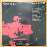 Elton John – Love Songs – Vinyl LP Record - Very-Good+ Quality (VG+) (verygoodplus)