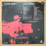 Elton John – Love Songs – Vinyl LP Record - Very-Good+ Quality (VG+) (verygoodplus)