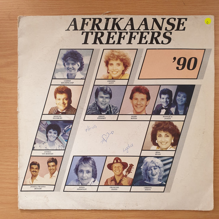 Afrikaanse Treffers '90 - Vinyl LP Record  - Good Quality (G) (goood)