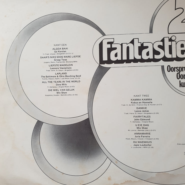 24 Fantastiese Treffers - Vinyl LP Record - Very-Good Quality (VG)  (verry)