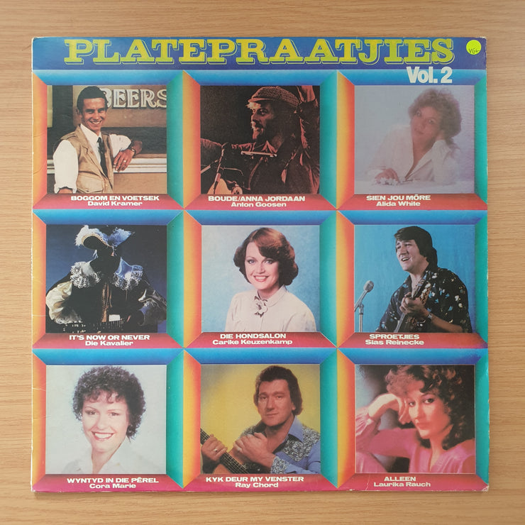 Platepraatjies Vol 2 (Anneli van Rooyen/David Kramer ....) -  Vinyl LP Record - Very-Good+ Quality (VG+)