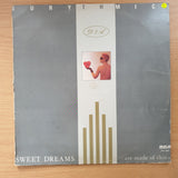 Eurythmics ‎– Sweet Dreams (Are Made Of This) - Vinyl LP Record- Very-Good+ Quality (VG+)