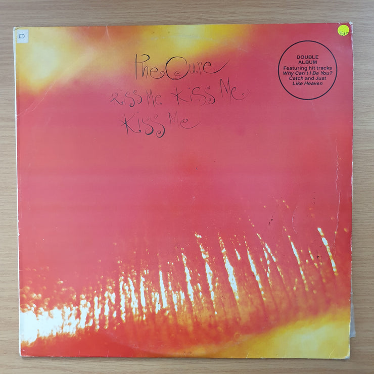 The Cure – Kiss Me Kiss Me Kiss Me -  Double Vinyl LP Record - Very-Good+ Quality (VG+)