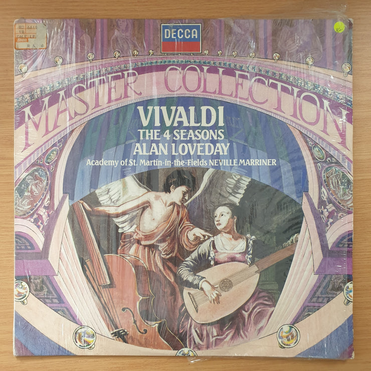 Vivaldi - The 4 Seasons Alan Loveday - Neville Marriner - Master Collection - Vinyl LP Record - Very-Good+ Quality (VG+) (D)