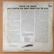 Back To Back - Duke Ellington And Johnny Hodges Play The Blues - Vinyl LP Record - Good+ Quality (G+) (gplus)