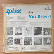 Die Vos Broers - Afskeid - Vinyl LP Record  - Good Quality (G) (goood)