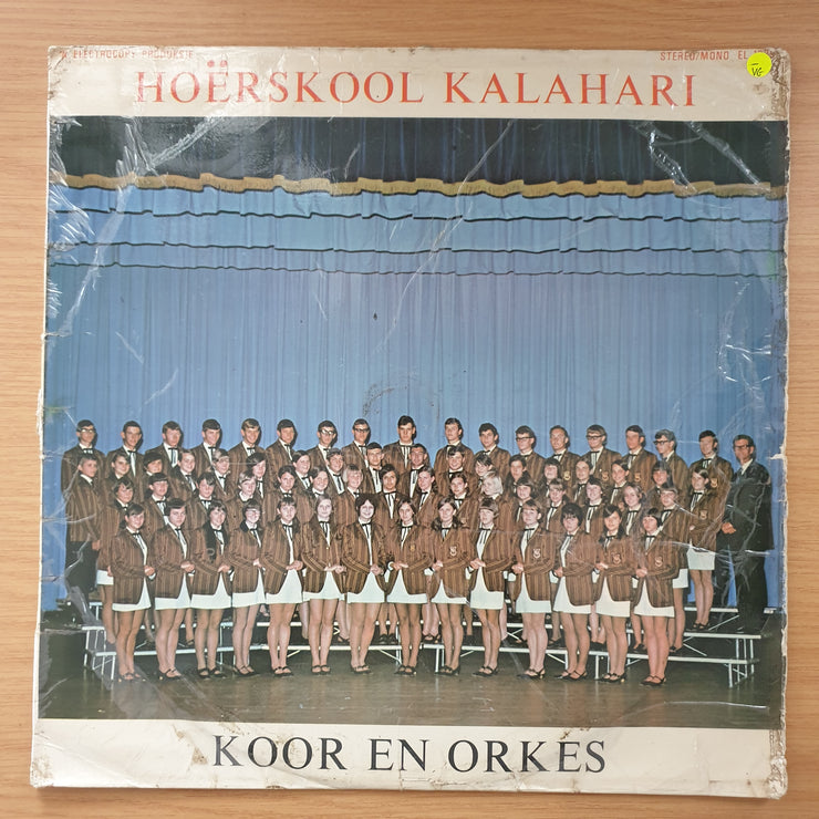 Hoerskool Kalahari - Koor en Orkes – Vinyl LP Record - Very-Good- Quality (VG-) (minus)