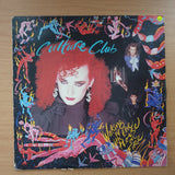 Culture Club ‎– Waking Up With The House On Fire  - Vinyl LP Record - Very-Good- Quality (VG-) (minus)