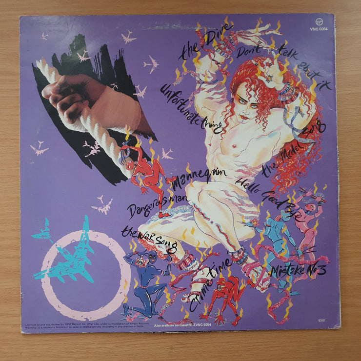 Culture Club ‎– Waking Up With The House On Fire  - Vinyl LP Record - Very-Good- Quality (VG-) (minus)