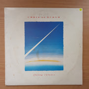 Chris De Burgh - Flying Colours with original Lyrics Sheet - Vinyl LP Record - Very-Good Quality (VG)